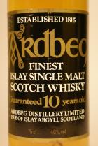 Ardbeg  Pre-Glenmorangie